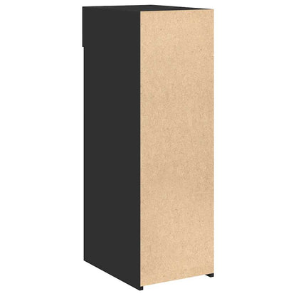vidaXL Sideboard Black 30x42.5x93 cm Engineered Wood 6