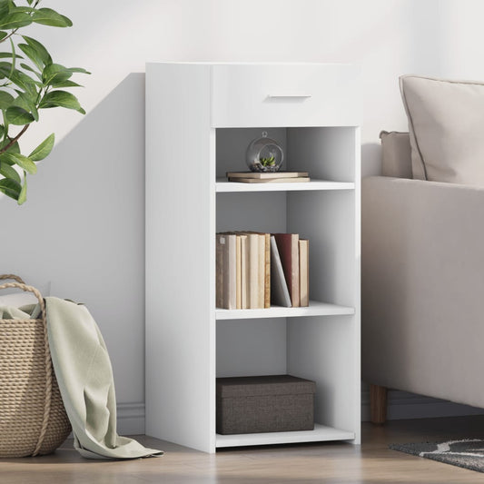 vidaXL Sideboard White 40x42.5x93 cm Engineered Wood 1