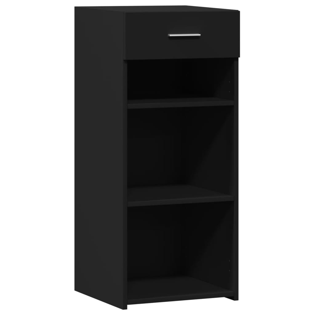 vidaXL Sideboard Black 40x42.5x93 cm Engineered Wood 2