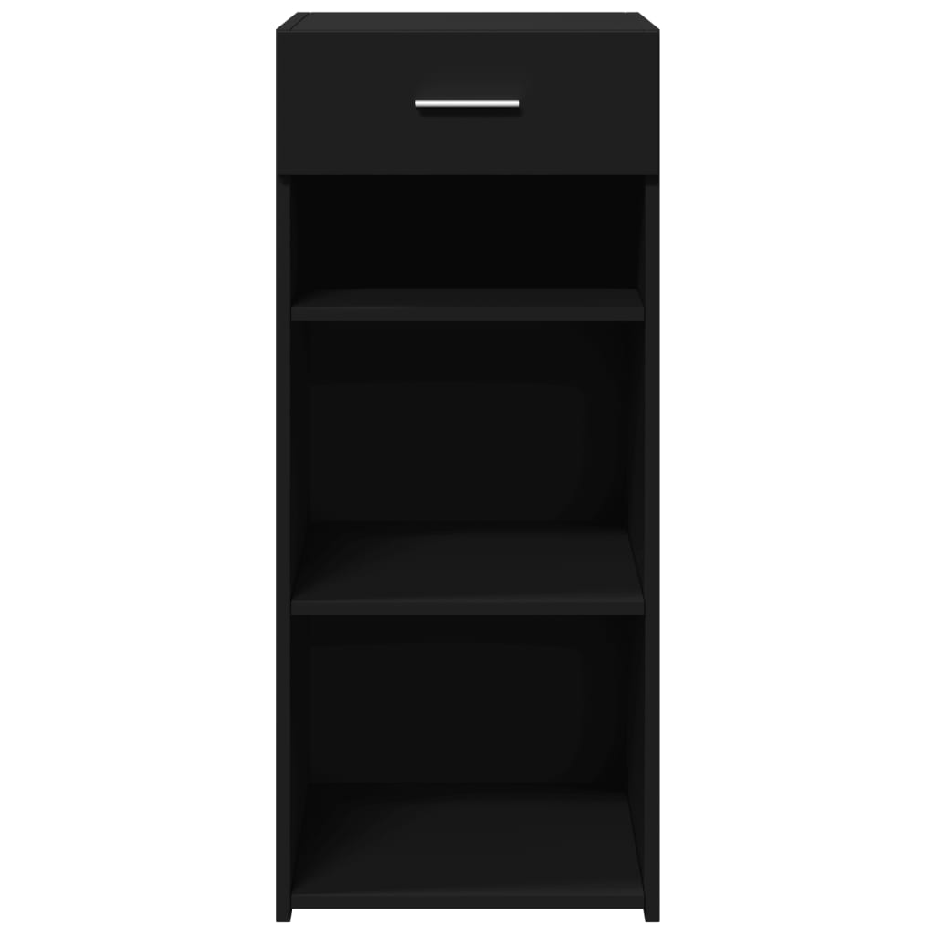 vidaXL Sideboard Black 40x42.5x93 cm Engineered Wood 4