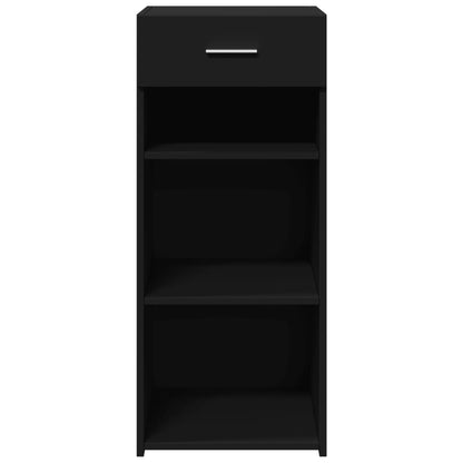 vidaXL Sideboard Black 40x42.5x93 cm Engineered Wood 4
