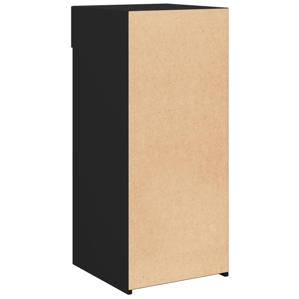 vidaXL Sideboard Black 40x42.5x93 cm Engineered Wood 6