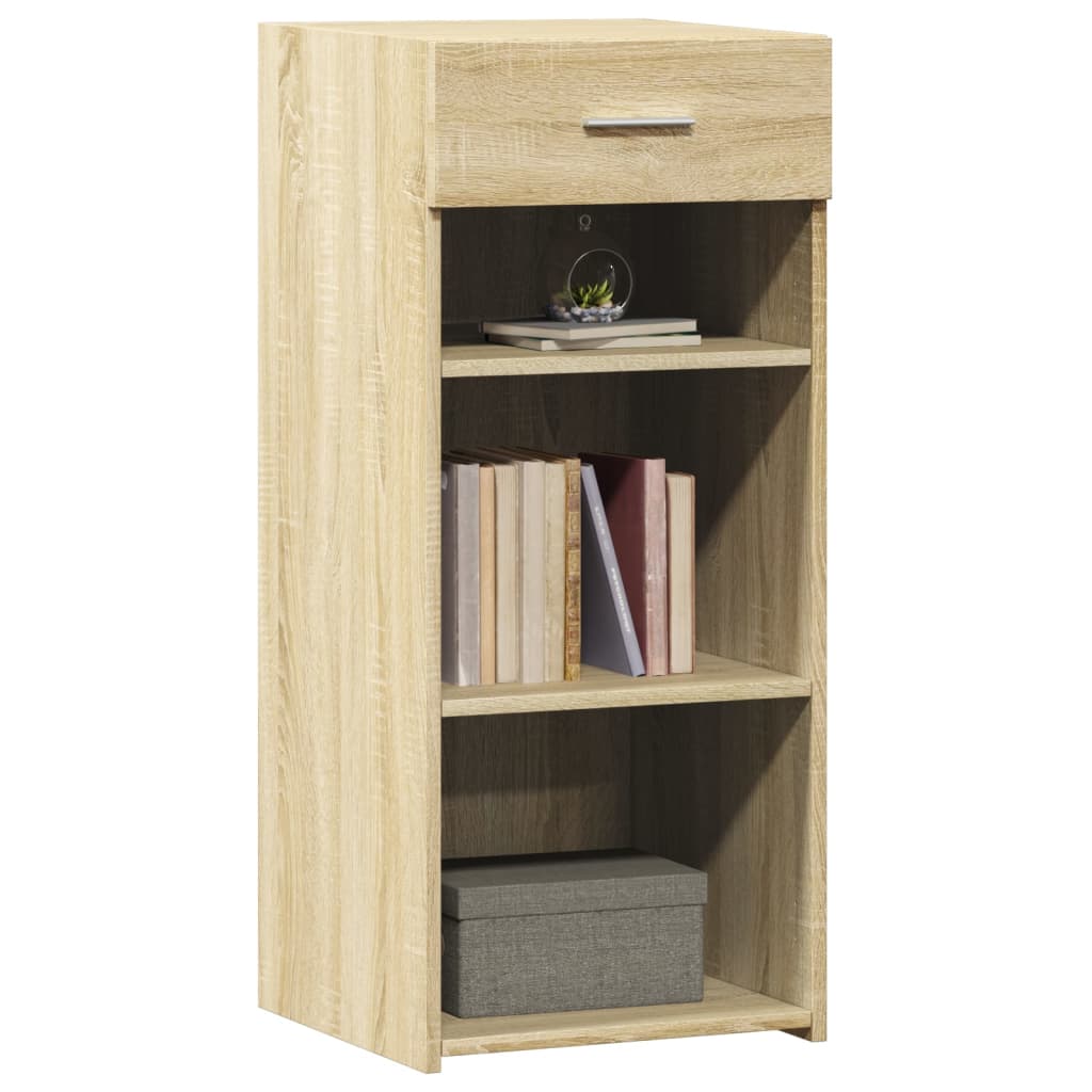 vidaXL Sideboard Sonoma Oak 40x42.5x93 cm Engineered Wood 3