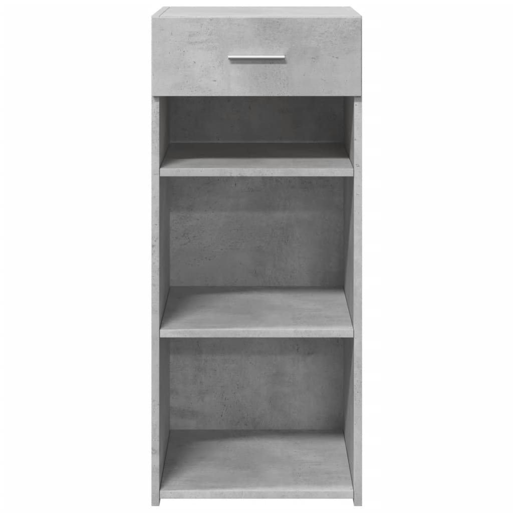 vidaXL Sideboard Concrete Grey 40x42.5x93 cm Engineered Wood 4