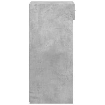 vidaXL Sideboard Concrete Grey 40x42.5x93 cm Engineered Wood 5