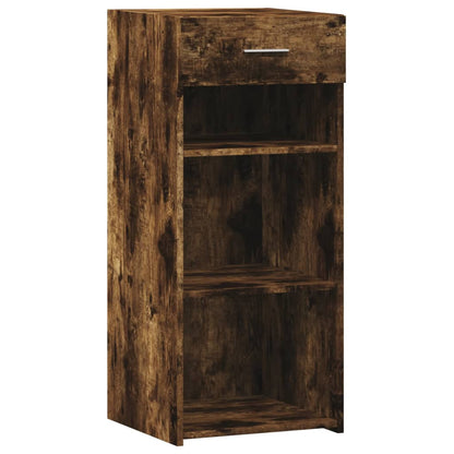vidaXL Sideboard Smoked Oak 40x42.5x93 cm Engineered Wood 2