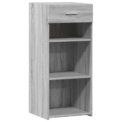 vidaXL Sideboard Grey Sonoma 40x42.5x93 cm Engineered Wood 2
