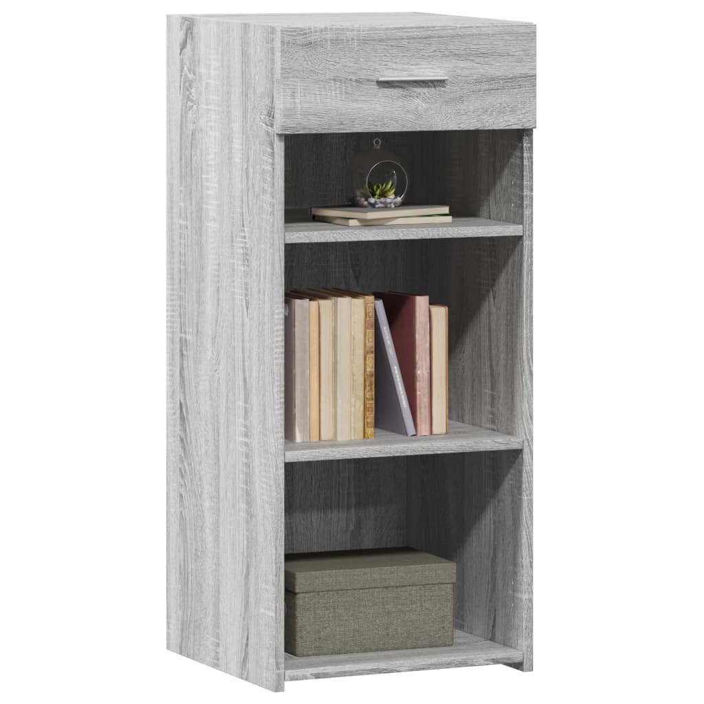 vidaXL Sideboard Grey Sonoma 40x42.5x93 cm Engineered Wood 3