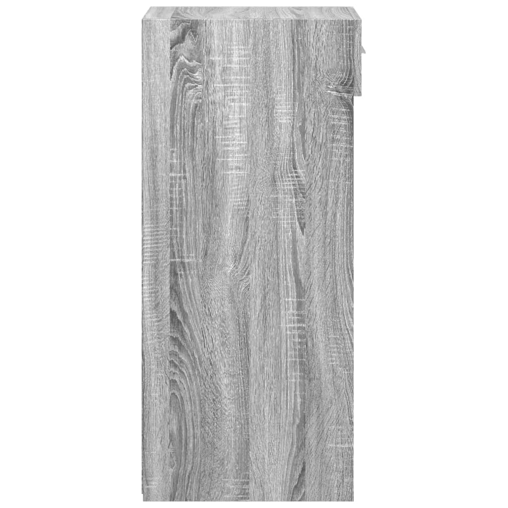 vidaXL Sideboard Grey Sonoma 40x42.5x93 cm Engineered Wood 5