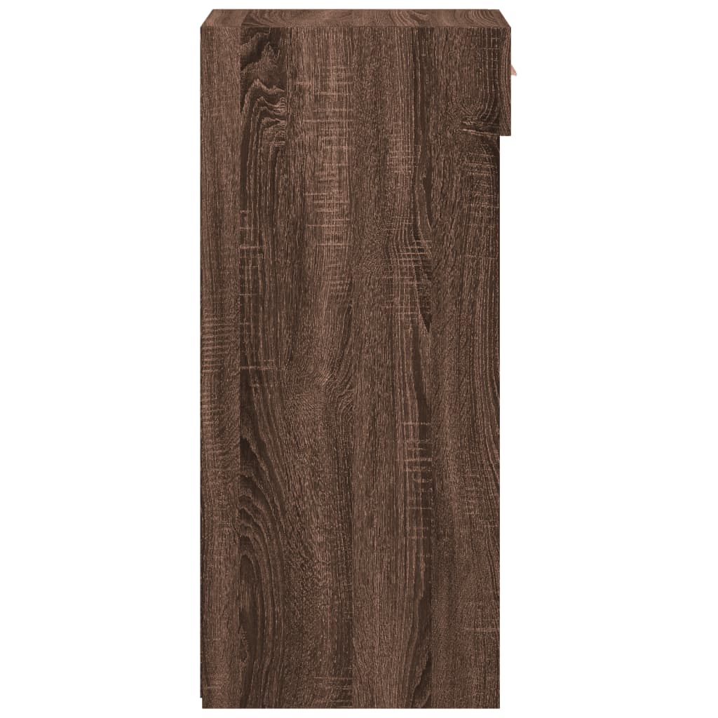 vidaXL Sideboard Brown Oak 40x42.5x93 cm Engineered Wood 5