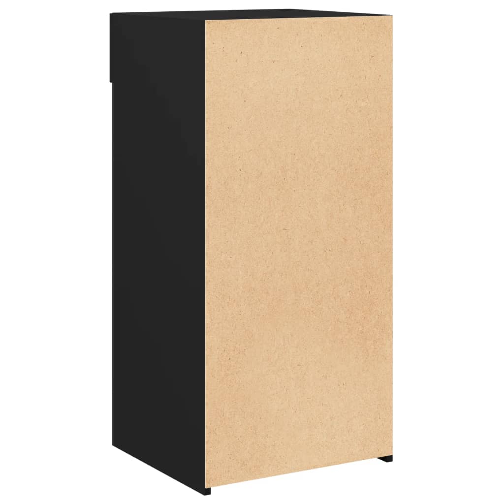 vidaXL Sideboard Black 45x42.5x93 cm Engineered Wood 6