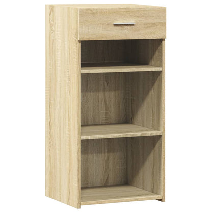 vidaXL Sideboard Sonoma Oak 45x42.5x93 cm Engineered Wood 2