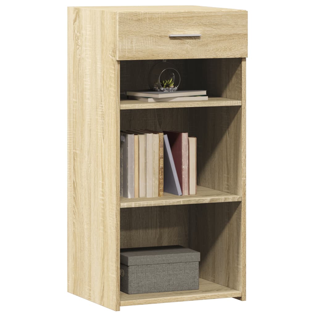 vidaXL Sideboard Sonoma Oak 45x42.5x93 cm Engineered Wood 3