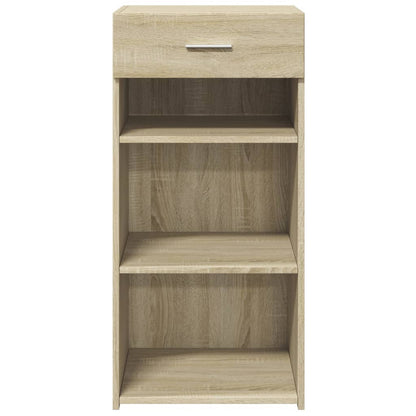 vidaXL Sideboard Sonoma Oak 45x42.5x93 cm Engineered Wood 4