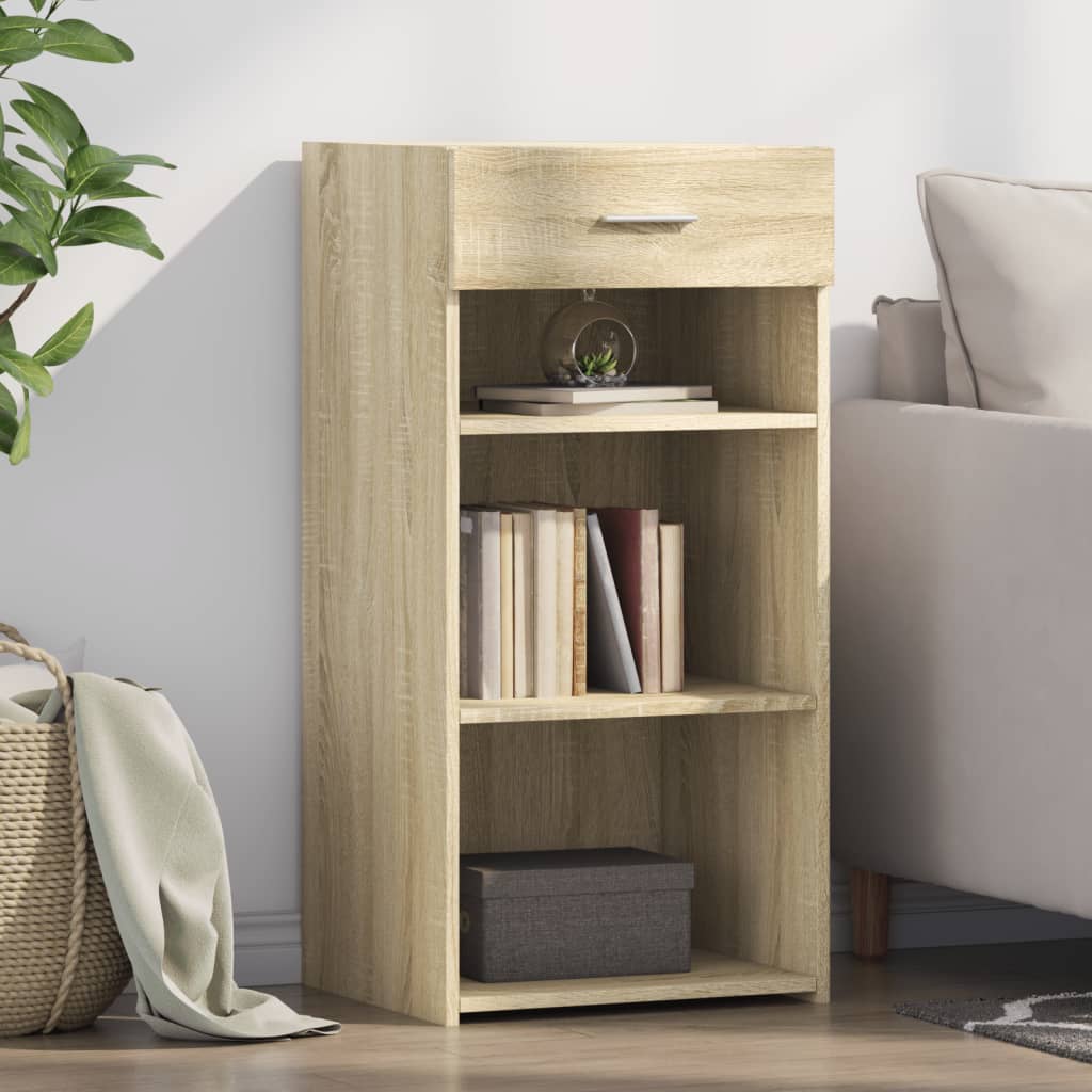 vidaXL Sideboard Sonoma Oak 45x42.5x93 cm Engineered Wood 1