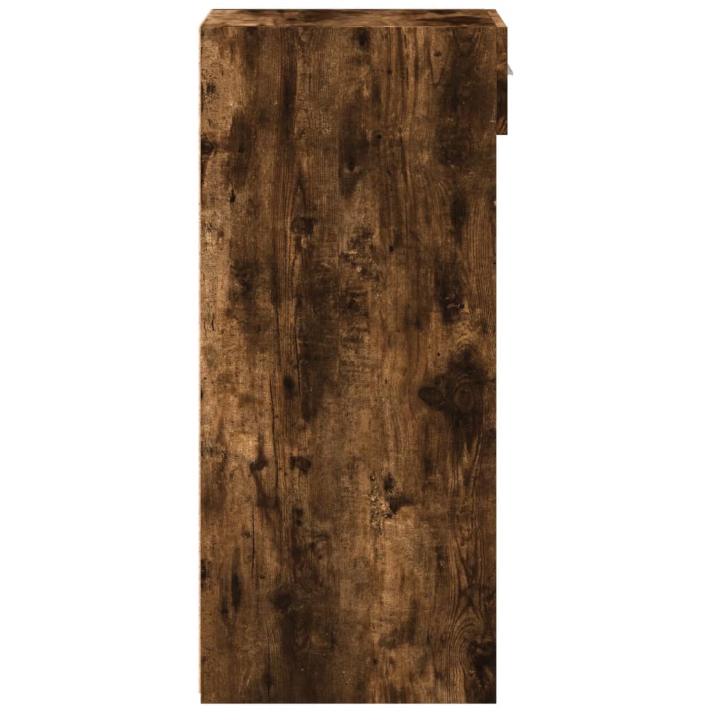 vidaXL Sideboard Smoked Oak 45x42.5x93 cm Engineered Wood 5
