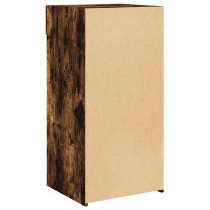 vidaXL Sideboard Smoked Oak 45x42.5x93 cm Engineered Wood 6