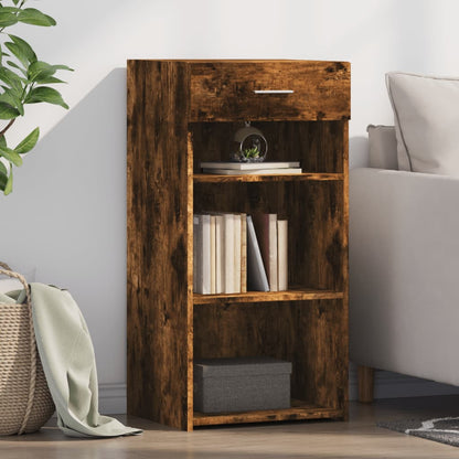 vidaXL Sideboard Smoked Oak 45x42.5x93 cm Engineered Wood 1
