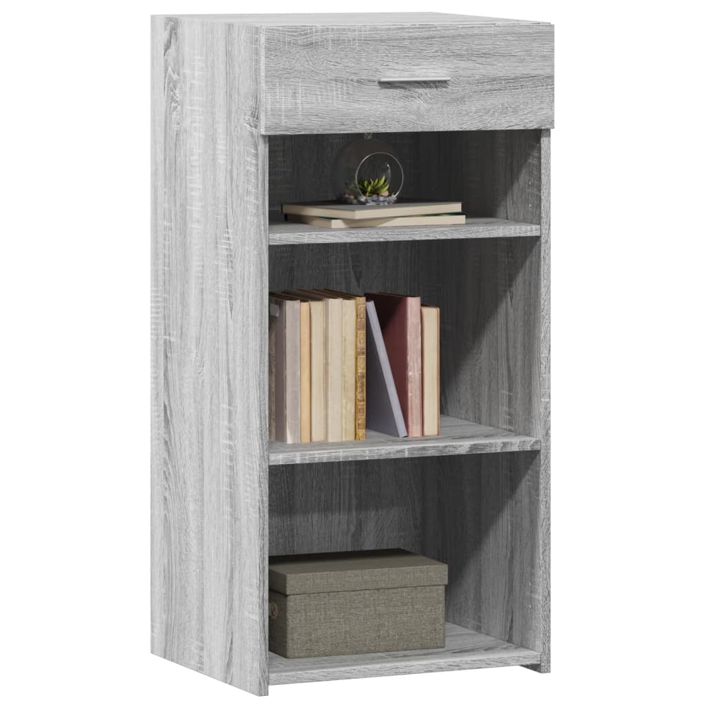 vidaXL Sideboard Grey Sonoma 45x42.5x93 cm Engineered Wood 3