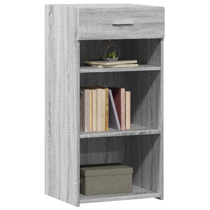 vidaXL Sideboard Grey Sonoma 45x42.5x93 cm Engineered Wood 3