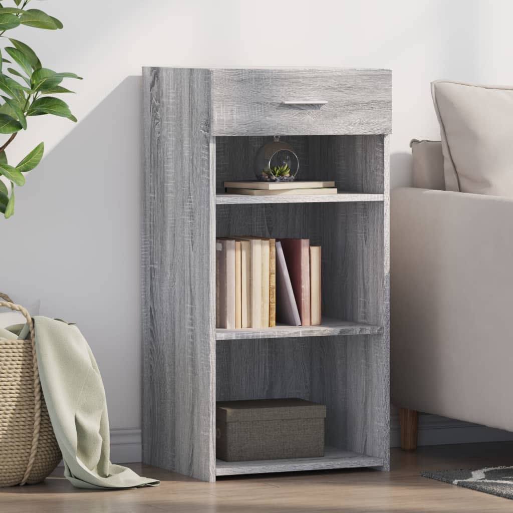 vidaXL Sideboard Grey Sonoma 45x42.5x93 cm Engineered Wood 1