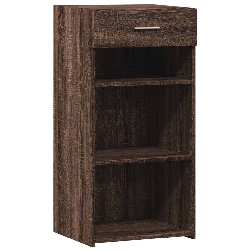 vidaXL Sideboard Brown Oak 45x42.5x93 cm Engineered Wood 2