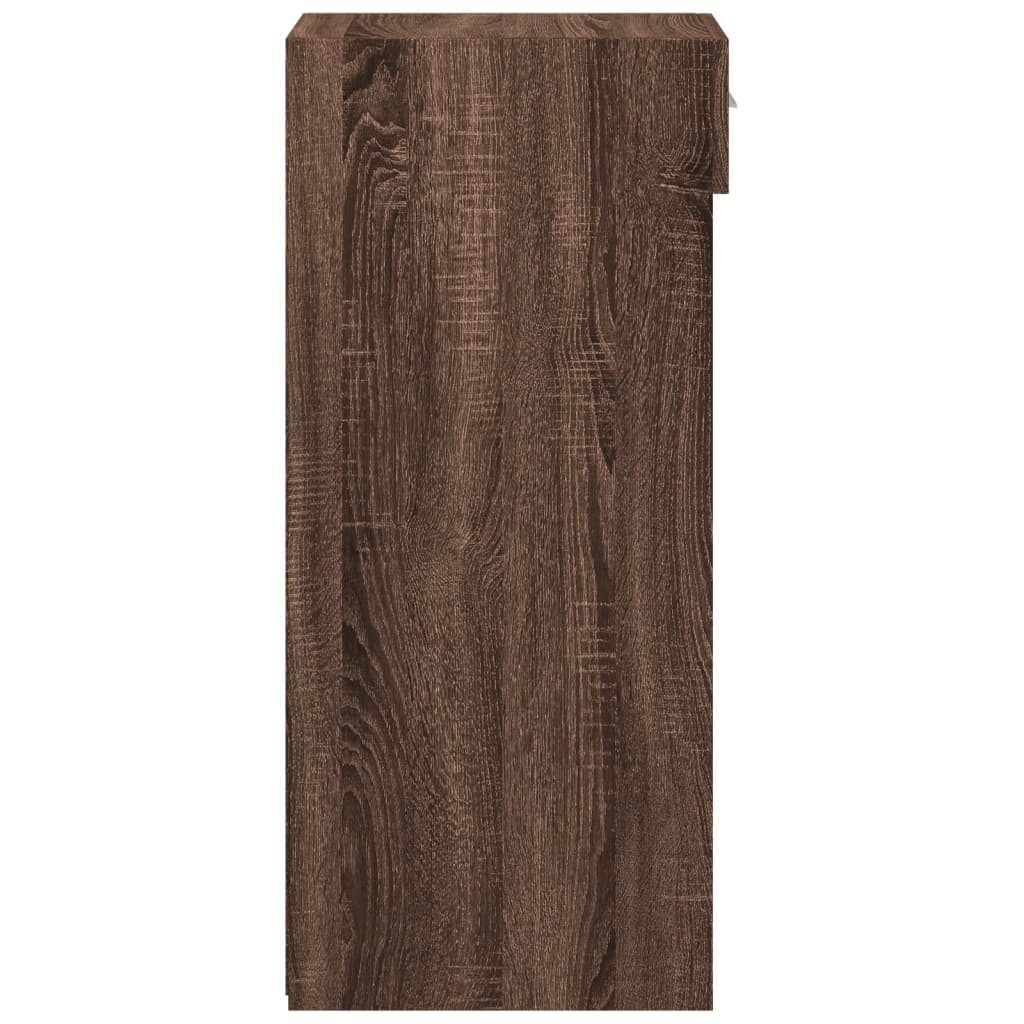 vidaXL Sideboard Brown Oak 45x42.5x93 cm Engineered Wood 5