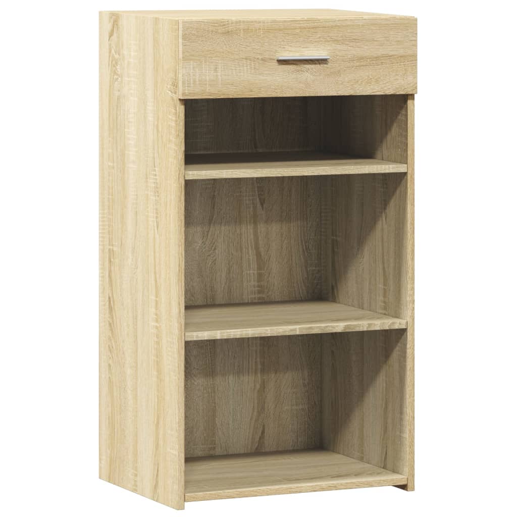 vidaXL Sideboard Sonoma Oak 50x42.5x93 cm Engineered Wood 2