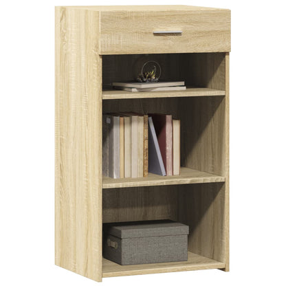 vidaXL Sideboard Sonoma Oak 50x42.5x93 cm Engineered Wood 3