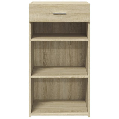 vidaXL Sideboard Sonoma Oak 50x42.5x93 cm Engineered Wood 4