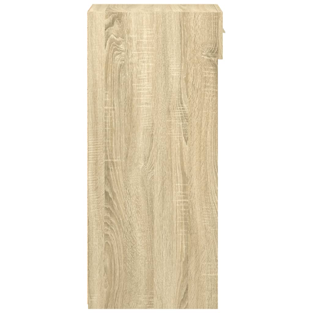 vidaXL Sideboard Sonoma Oak 50x42.5x93 cm Engineered Wood 5