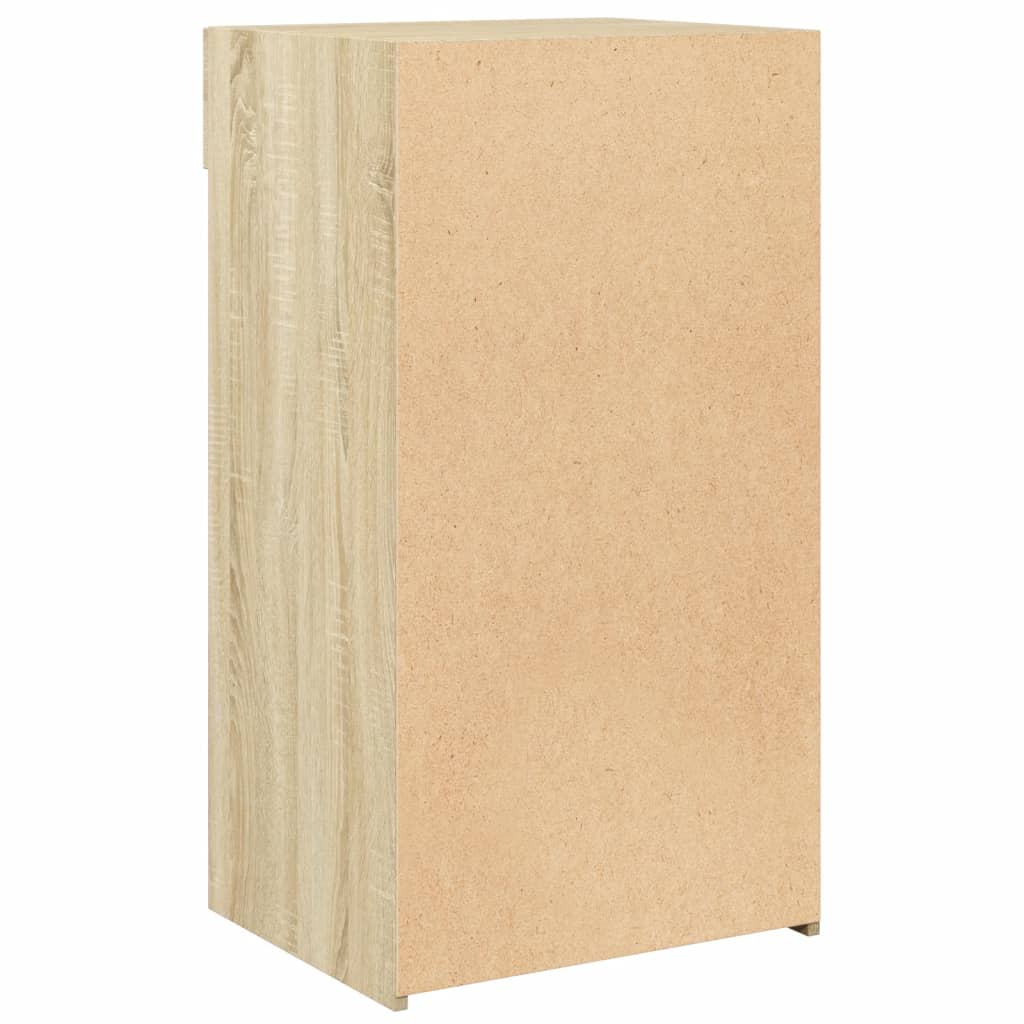 vidaXL Sideboard Sonoma Oak 50x42.5x93 cm Engineered Wood 6