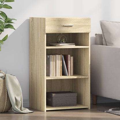 vidaXL Sideboard Sonoma Oak 50x42.5x93 cm Engineered Wood 1