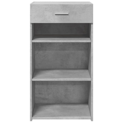vidaXL Sideboard Concrete Grey 50x42.5x93 cm Engineered Wood 4