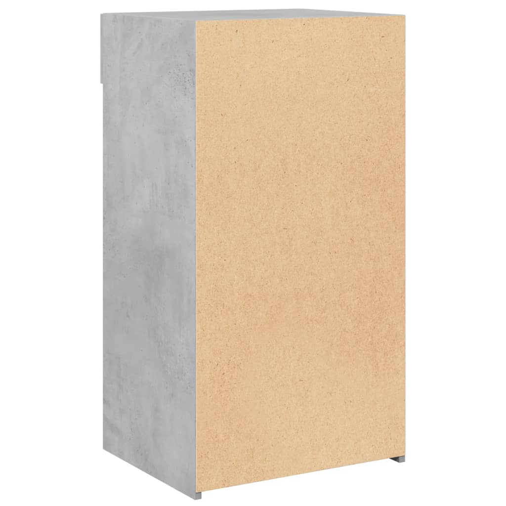 vidaXL Sideboard Concrete Grey 50x42.5x93 cm Engineered Wood 6