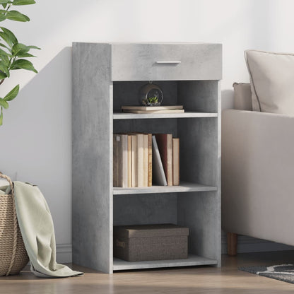 vidaXL Sideboard Concrete Grey 50x42.5x93 cm Engineered Wood 1