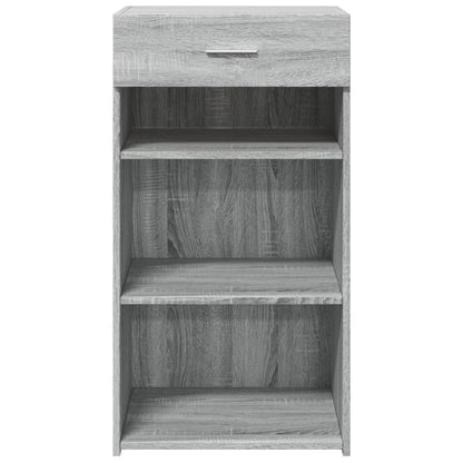 vidaXL Sideboard Grey Sonoma 50x42.5x93 cm Engineered Wood 4