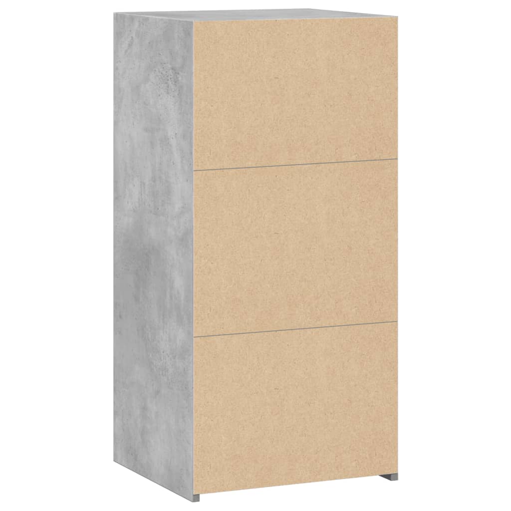 vidaXL Sideboard Concrete Grey 45x41x93 cm Engineered Wood 6