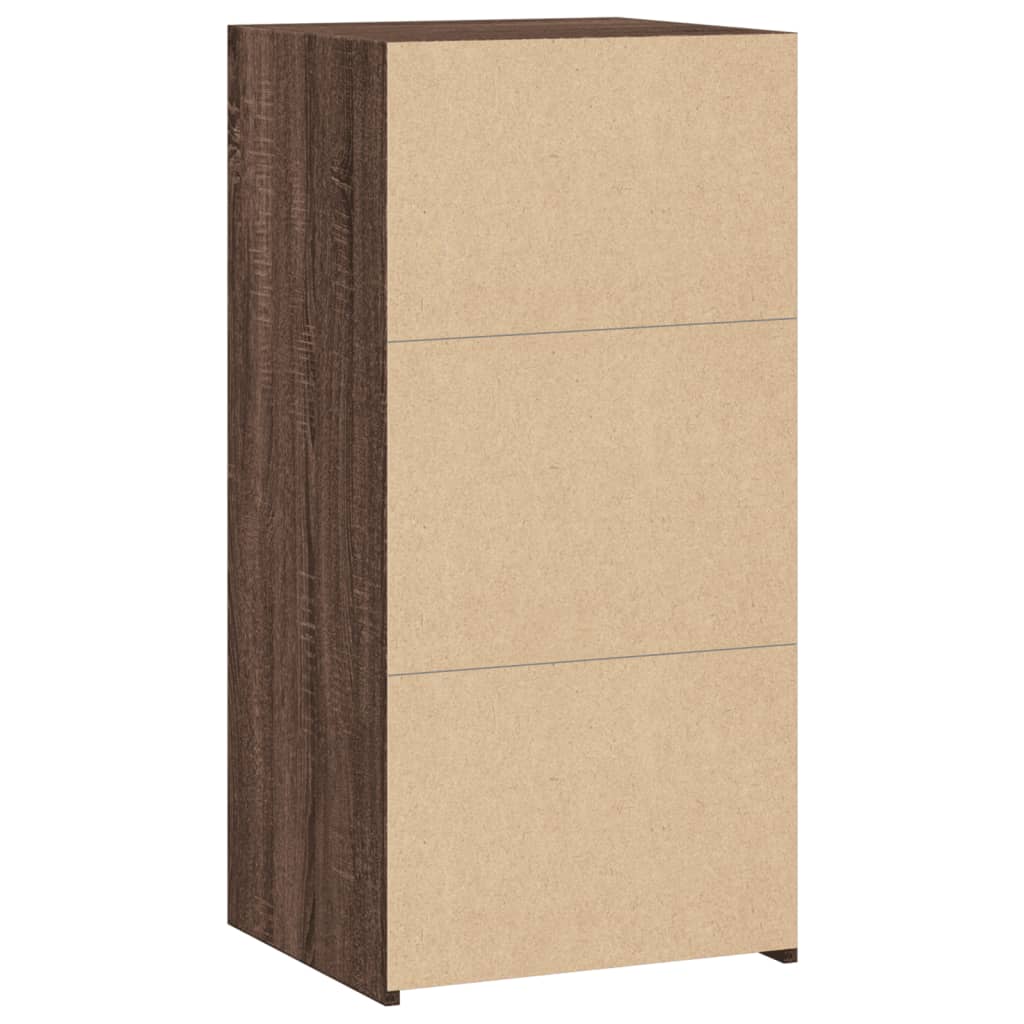 vidaXL Sideboard Brown Oak 45x41x93 cm Engineered Wood 6