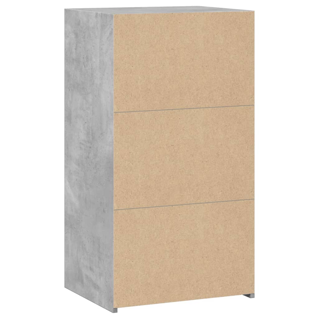 vidaXL Sideboard Concrete Grey 50x41x93 cm Engineered Wood 6