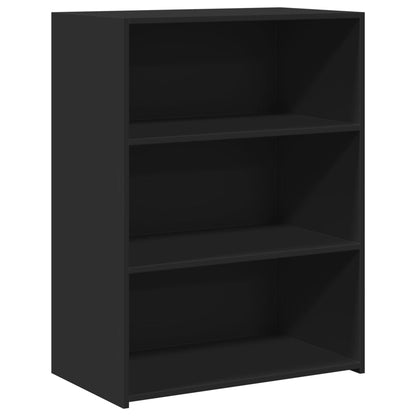 vidaXL Sideboard Black 70x41x93 cm Engineered Wood 2