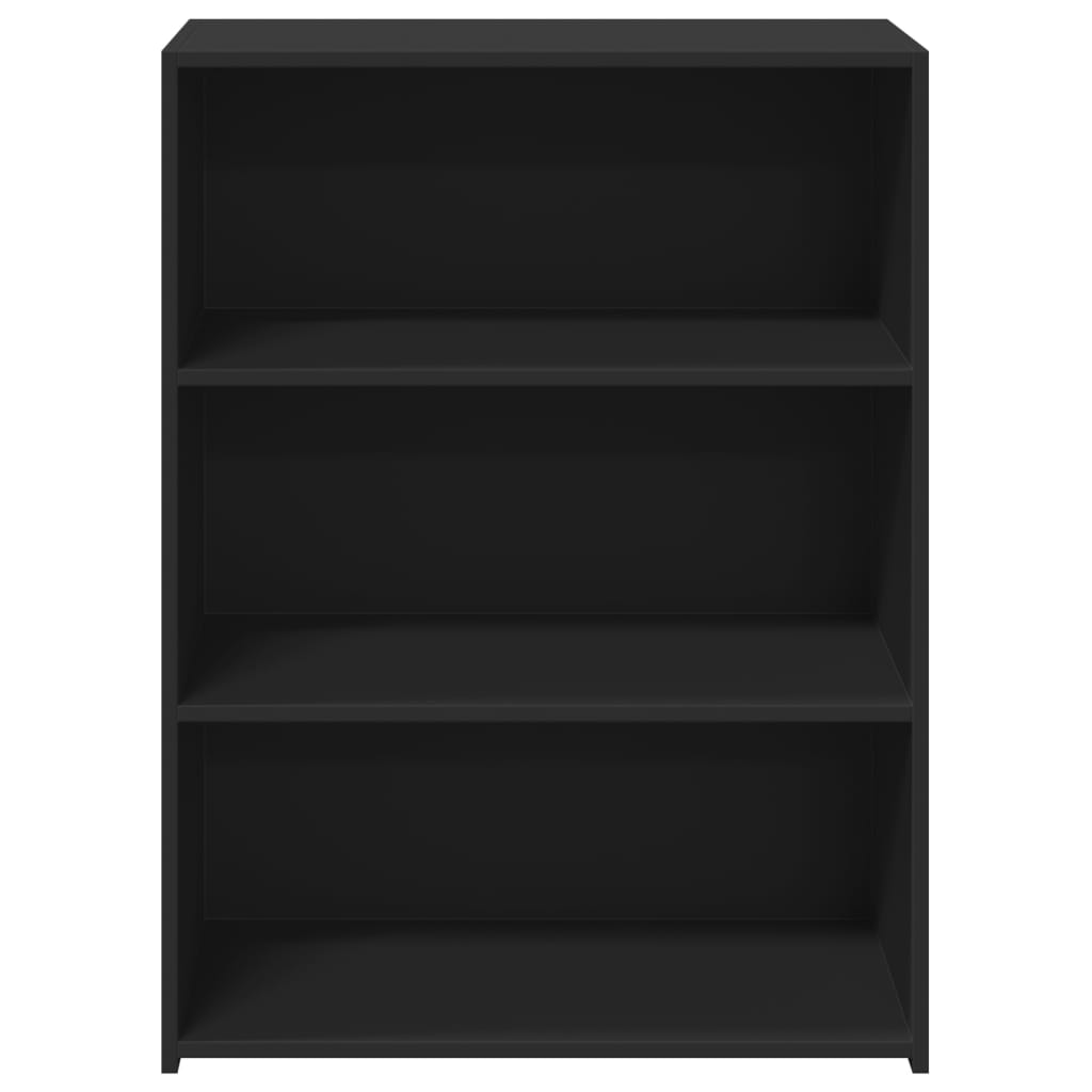 vidaXL Sideboard Black 70x41x93 cm Engineered Wood 4