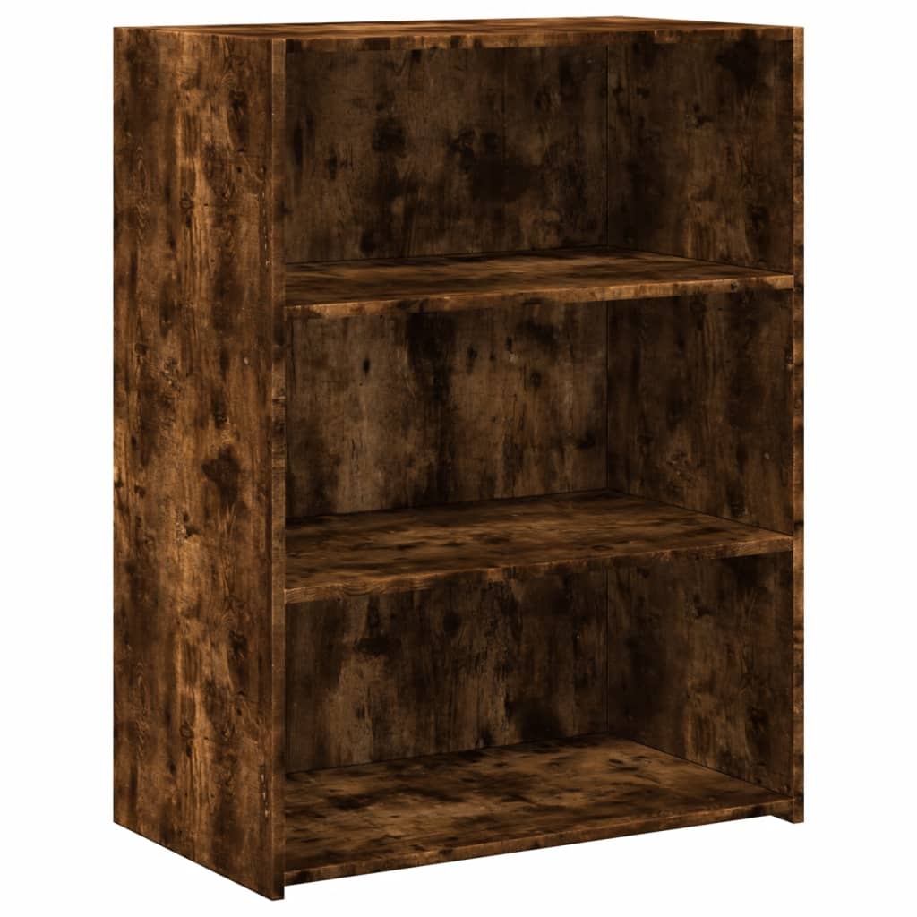 vidaXL Sideboard Smoked Oak 70x41x93 cm Engineered Wood 2