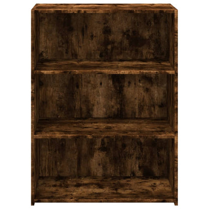 vidaXL Sideboard Smoked Oak 70x41x93 cm Engineered Wood 4