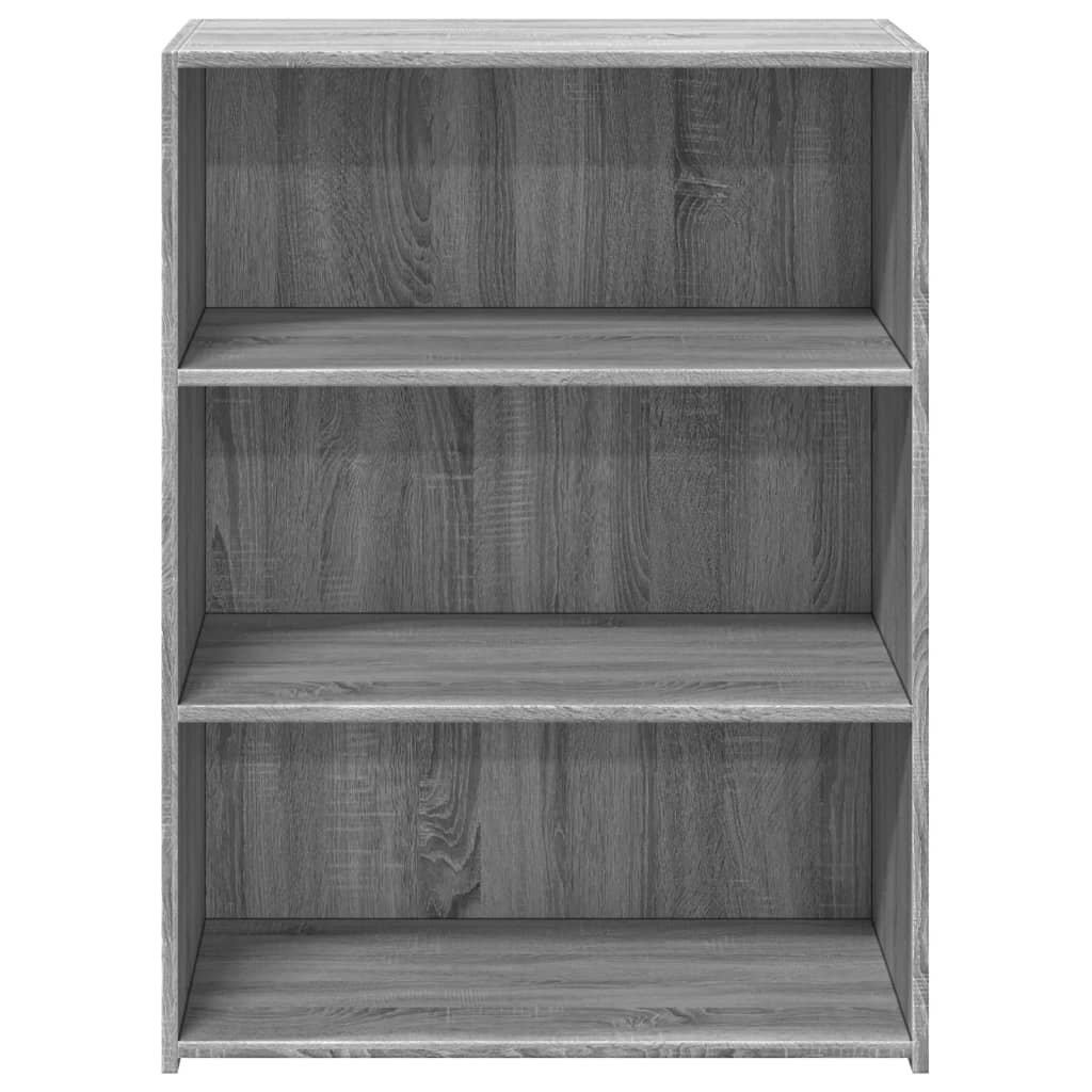 vidaXL Sideboard Grey Sonoma 70x41x93 cm Engineered Wood 4