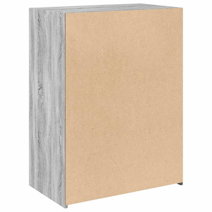 vidaXL Sideboard Grey Sonoma 70x41x93 cm Engineered Wood 6