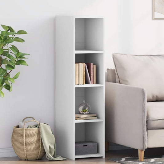 vidaXL Highboard White 30x41x124 cm Engineered Wood 1