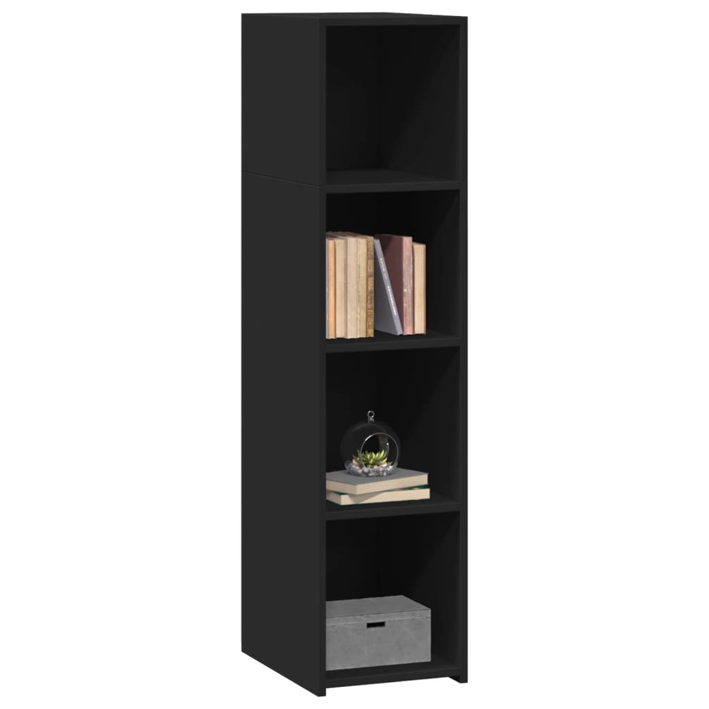 vidaXL Highboard Black 30x41x124 cm Engineered Wood 3