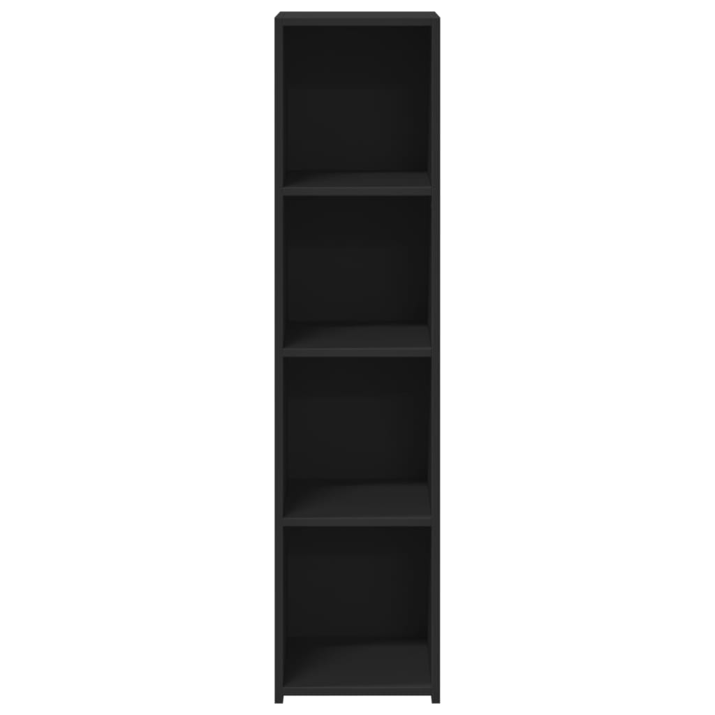 vidaXL Highboard Black 30x41x124 cm Engineered Wood 4