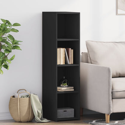 vidaXL Highboard Black 30x41x124 cm Engineered Wood 1